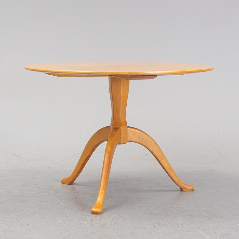 A 'Berga' birch coffee table, by Carl Malmsten, second half of the 20th Century.