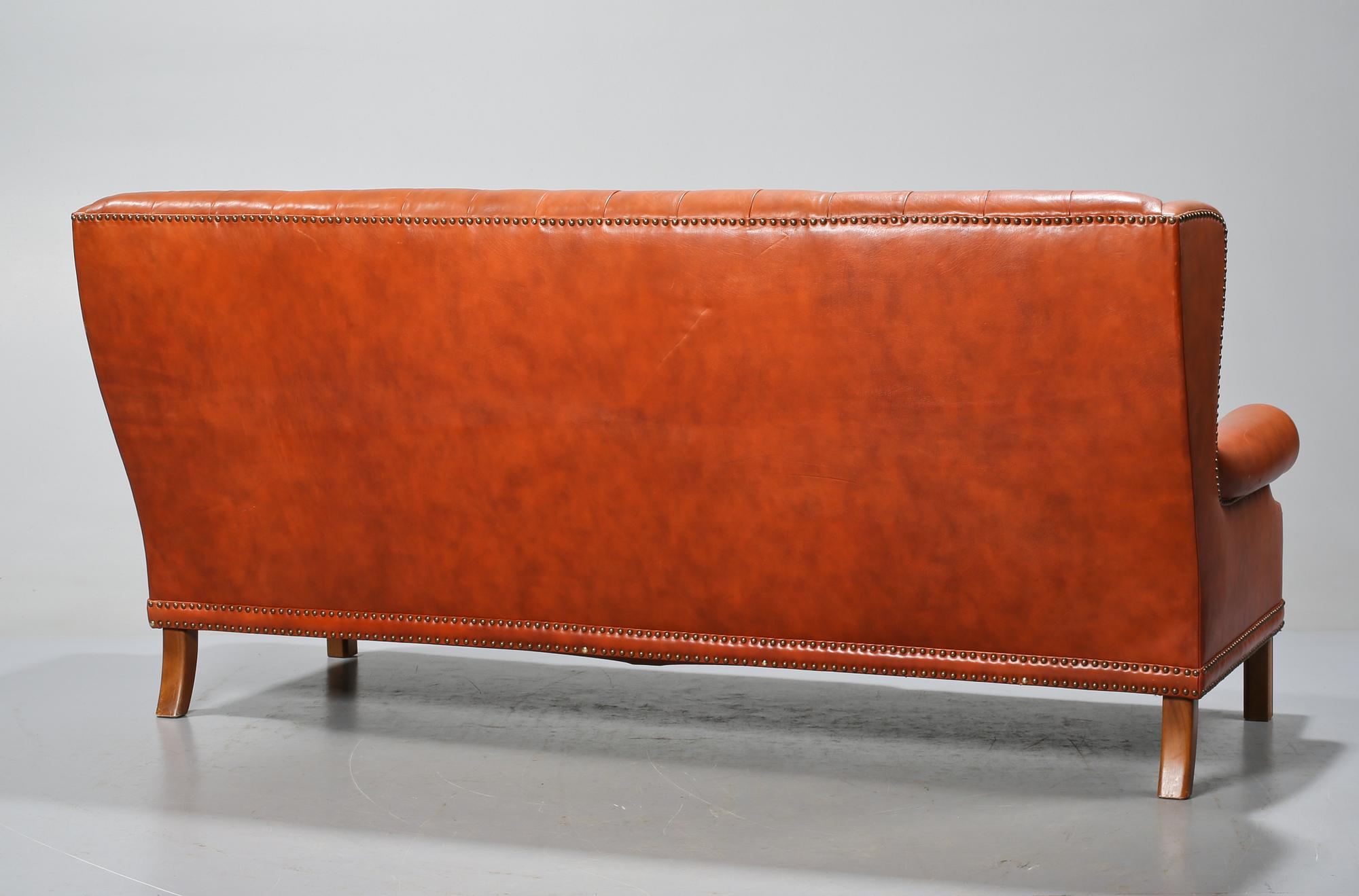 SOFFA, Engelsk stil, AB O. H Sjögren, Tranås, 1900-tal.