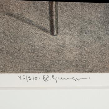REINHOLD LJUNGGREN, litografi, signerad och numrerad 45/310.