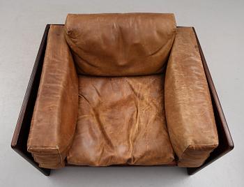 FÅTÖLJ, "Bastiano Lounge chair", Tobia Scarpa, Gavina, 1900-talets andra hälft.