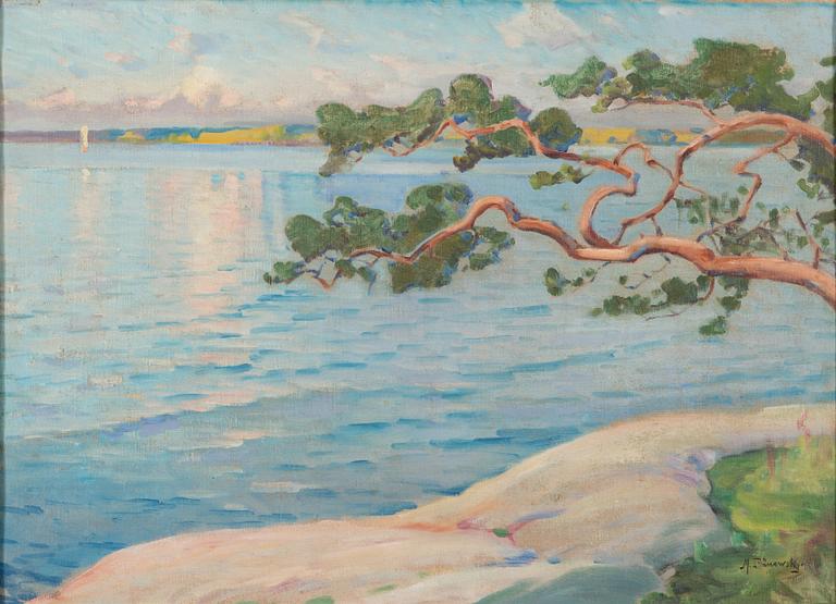 Mikael Stanowsky, oil on canvas, signed.