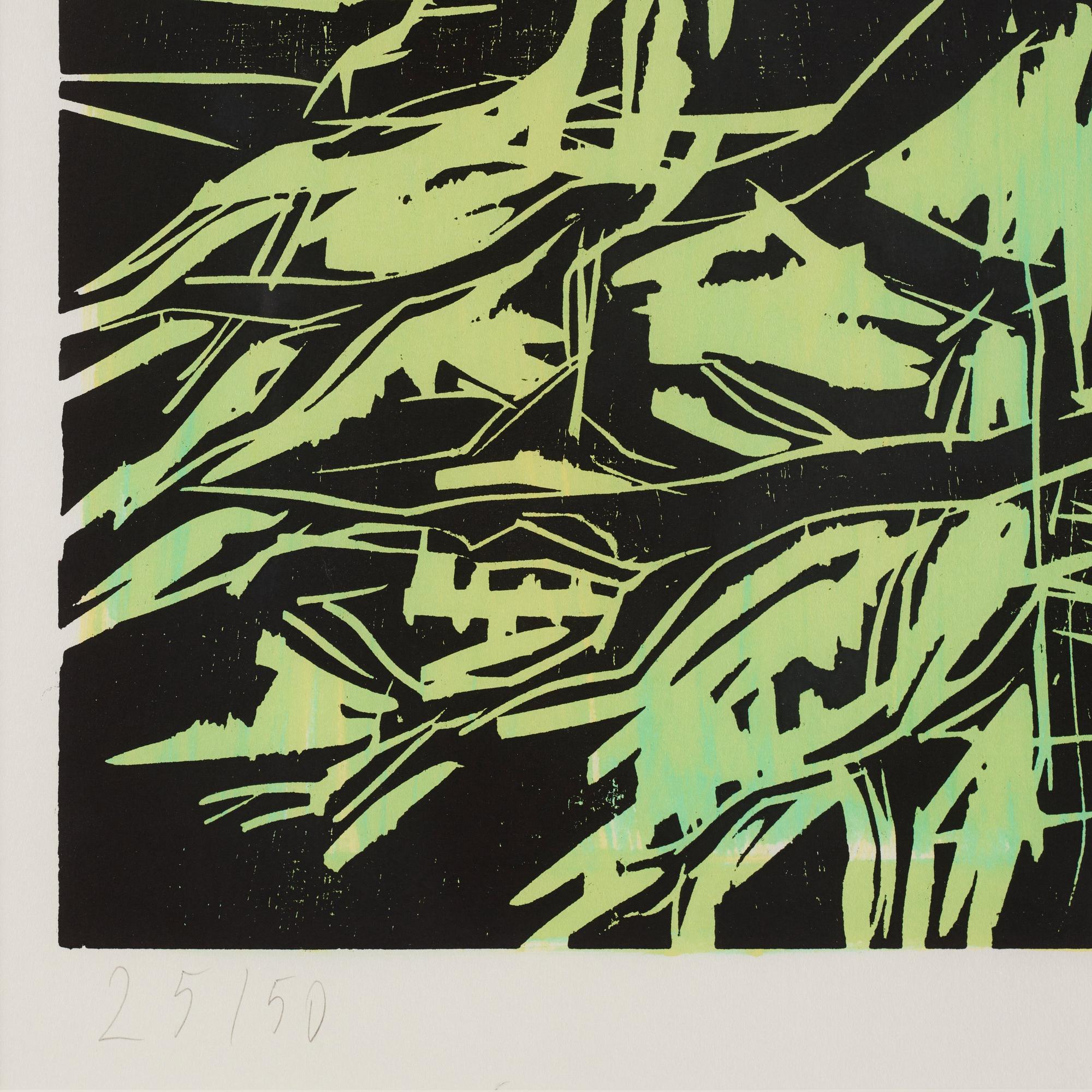 Georg Baselitz, 'Geteilter Held (Remix)'.