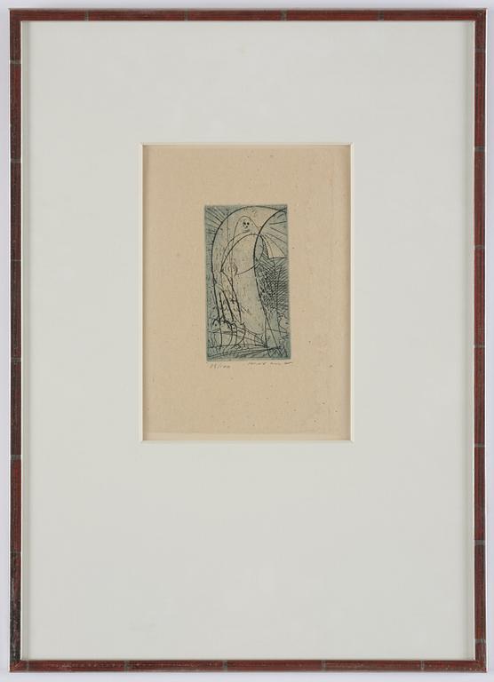 Max Ernst, "Oiseau vierge".