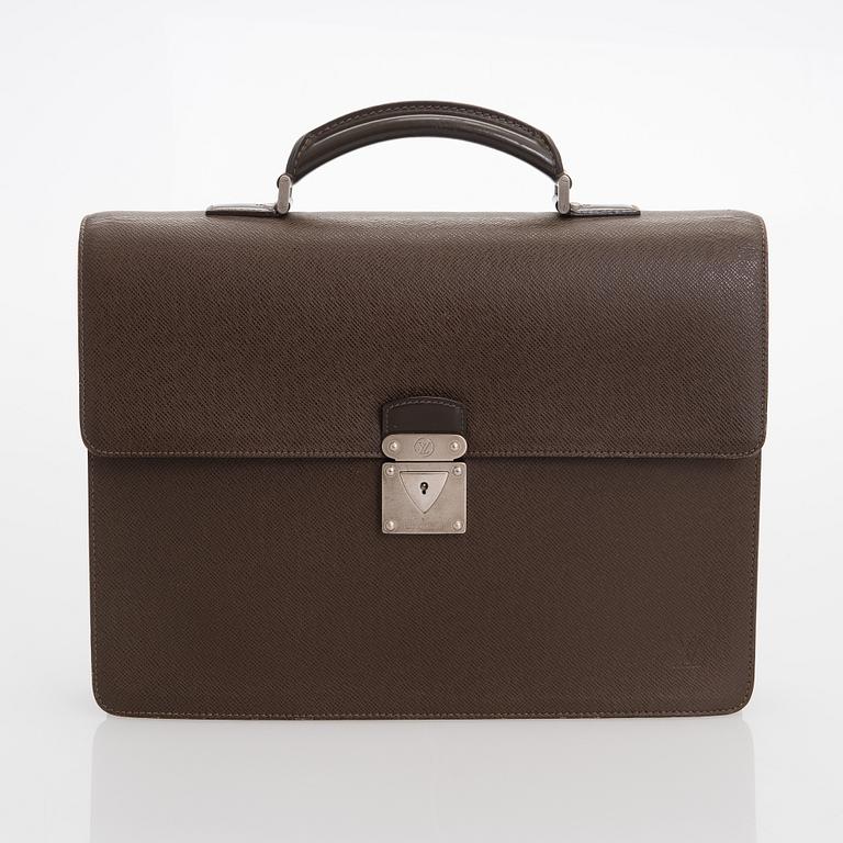 Louis Vuitton, Taiga Leather 'Neo Robusto' Briefcase.
