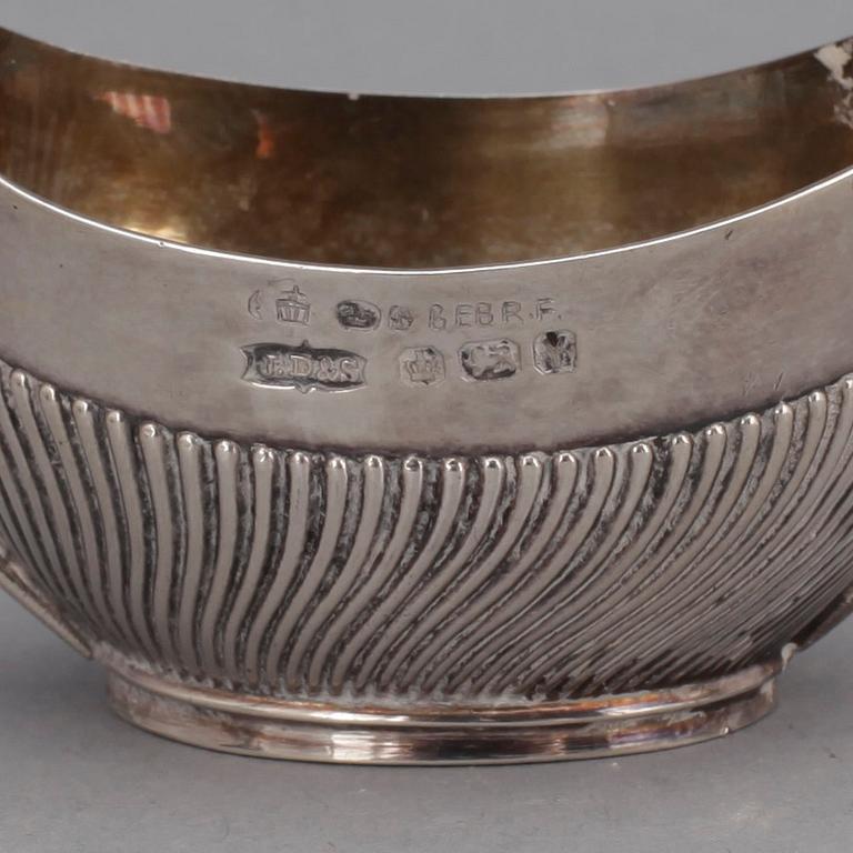 PARTI SILVER, 5 delar. Tot ca 220 g. Bl a Birmingham 1897.