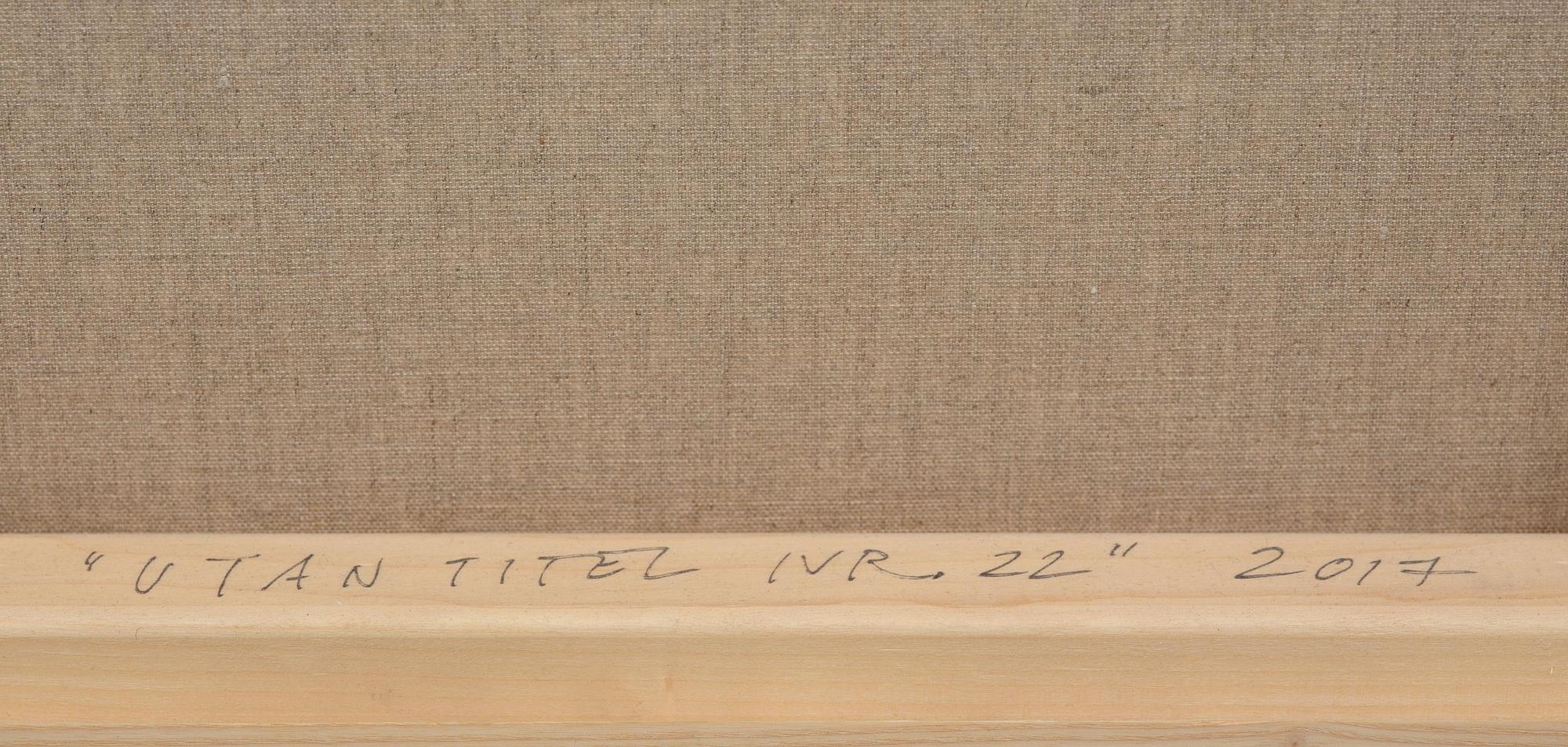 Jesper Nyrén, "Utan titel nr 22".