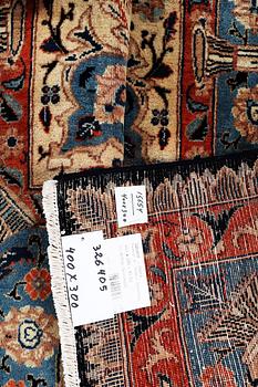 A carpet, Kashmar, ca 400 x 300 cm.