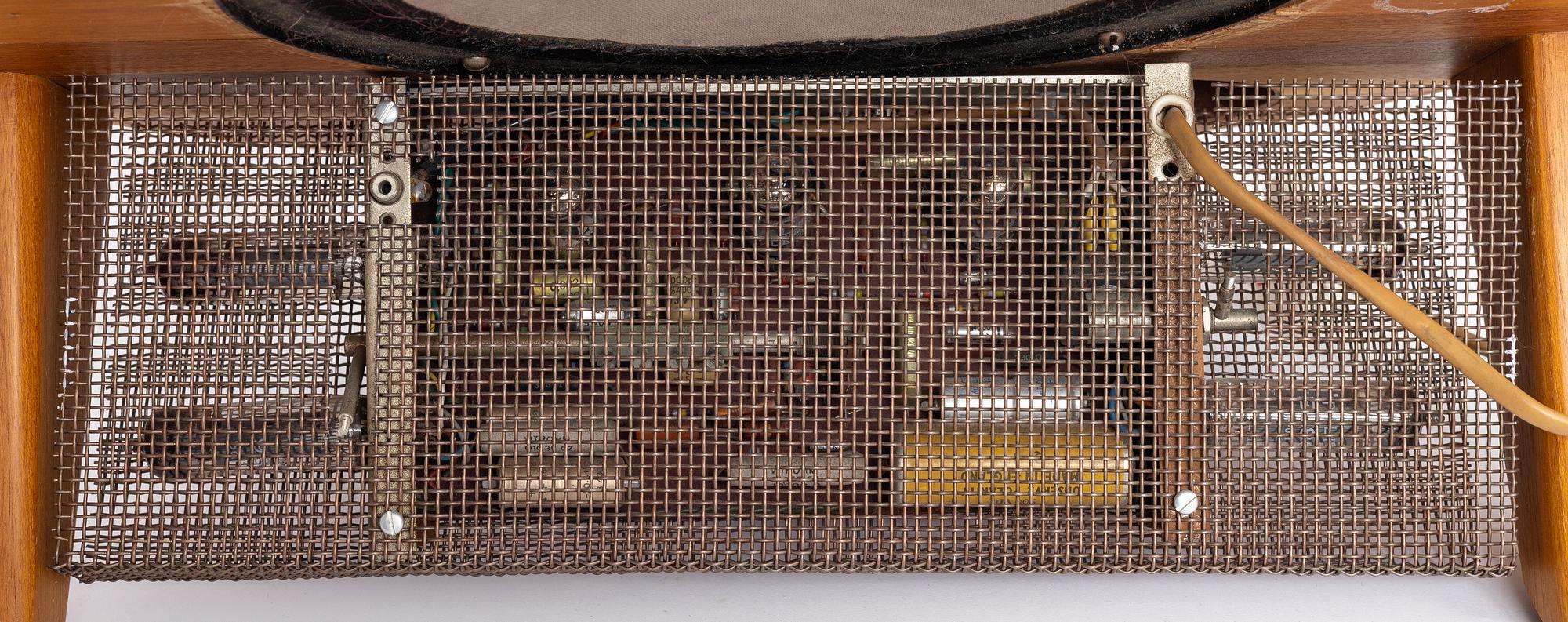 Stig Carlsson, LOAS 1001/”Kolboxen", a pair of loudspeakers, 1959-62, Sweden.