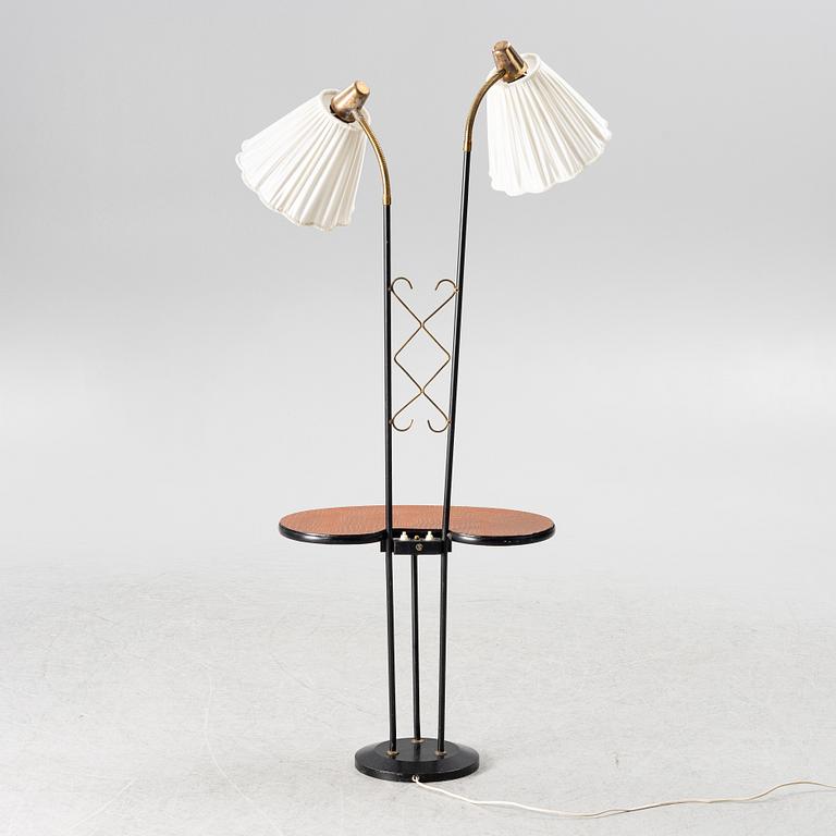Table with lamps. Mid-20th century.