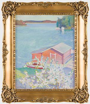 Väinö Hämäläinen, Äppelträdet vid Båthuset.