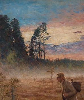 Carl Kjellin, Father and Son on the Bog.