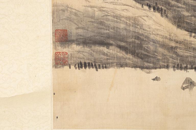 Zhang Ruitu (1570-1641), after. Mountain landscape.