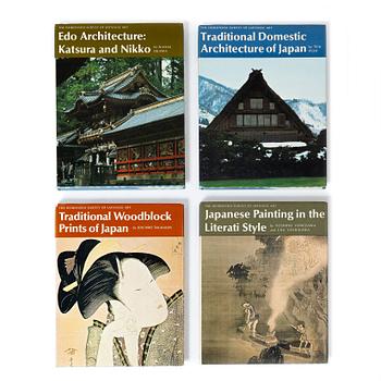 En samlares bibliotek del 2, "Heibonsha Survey of Japanse Art" (31 volymer).