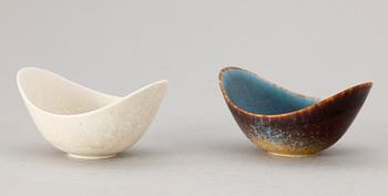 SKÅLAR, 2 st, stengods Gunnar Nylund, Rörstrand.