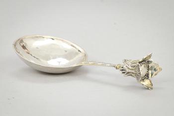 SUPSKED, silver, Andreas Adamson, Kristianstad 1809. Vikt c:a 95 g.