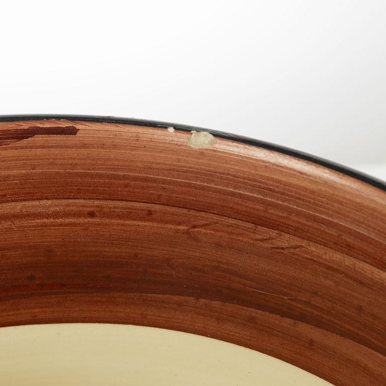 Margareta "Maggie" Wibom, ceramics, 3 pieces, Bo fajans, Gefle, around 1930.