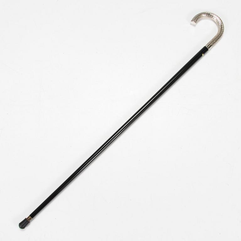 Spatserkäpp, kryckan sterlingsilver, Italien 2000-tal.