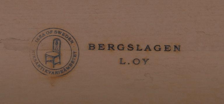 SLAGBORD, "Bergslagen", ur IKEA:s 1700-tals serie, 1990-tal.