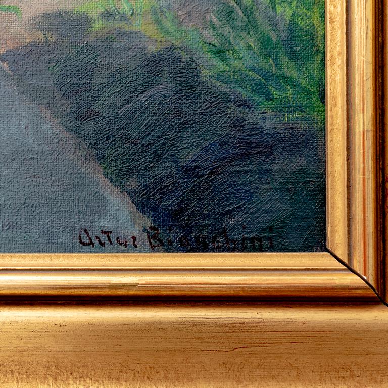 Arthur Bianchini, oil on canvas signed.