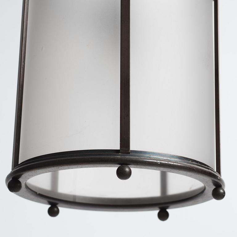 Harald Notini, a pair of ceiling lamps model "6051", Arvid Böhlmarks Lampfabrik, Stockholm, 1920s-30s.
