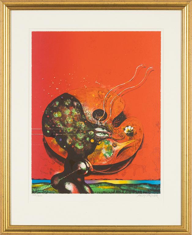 Ardy Strüwer, färglitografi signerad och  125/300.