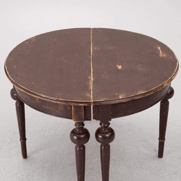 Månbord, ett par, 1800-talets andra hälft.