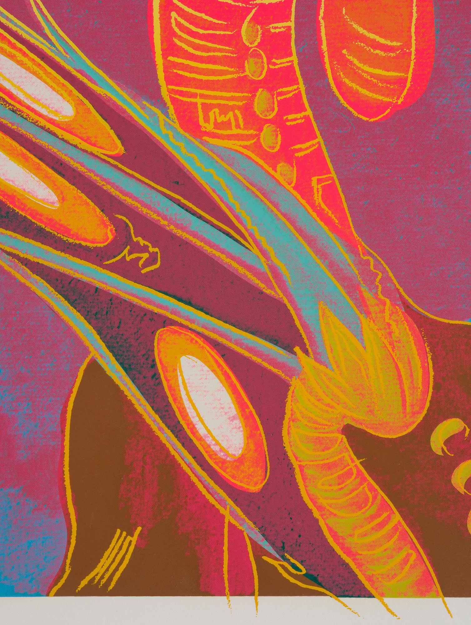 Andy Warhol, "Paolo Uccello, St. George and the Dragon", ur: "Details of renaissance paintings".