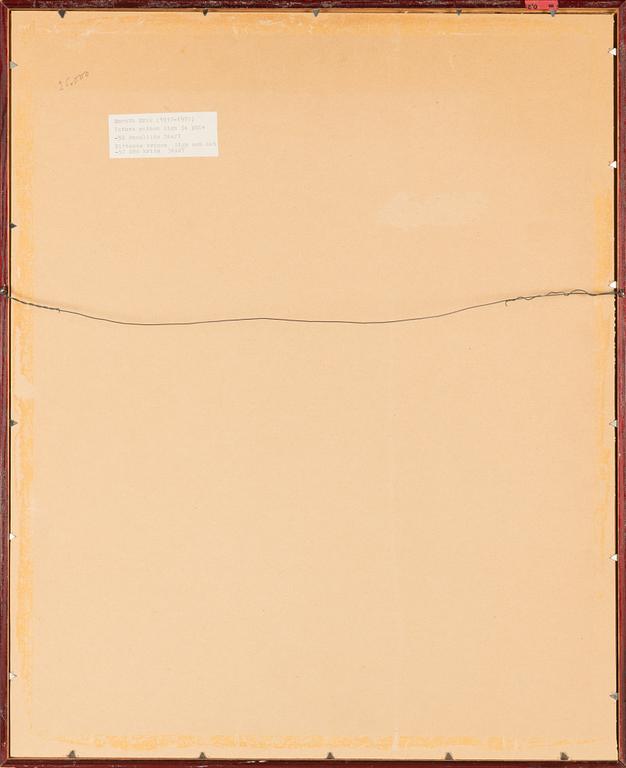 Erik Enroth, red chalk on paper, signed and dated -52.