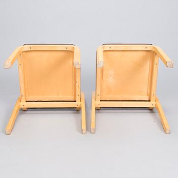 ALVAR AALTO, a set of 4 chairs, model 612, Artek, 1960s.