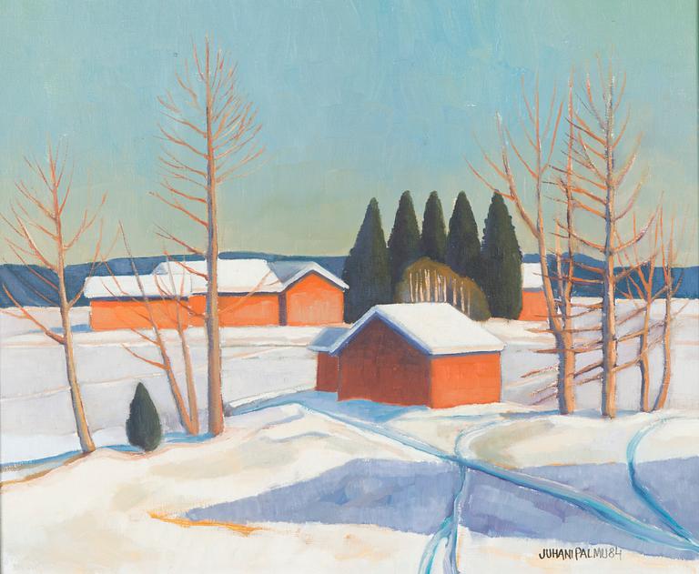 Juhani Palmu, Vinterlandskap.