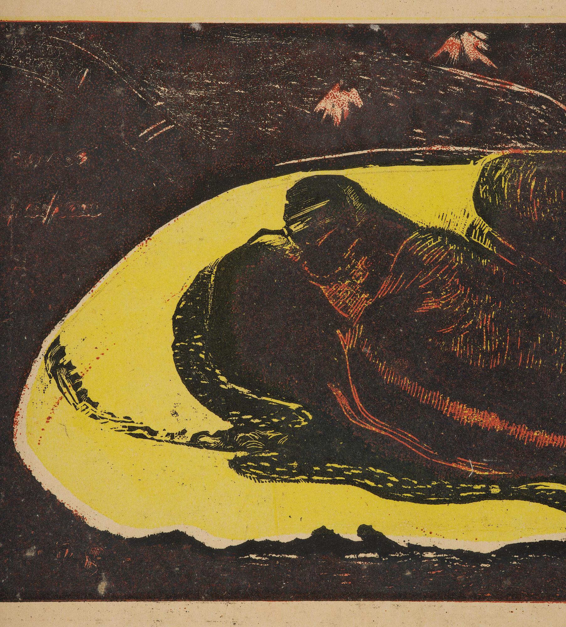 Paul Gauguin, Manao Tupapau (Watched by the Spirits of the Dead), from: Noa Noa.