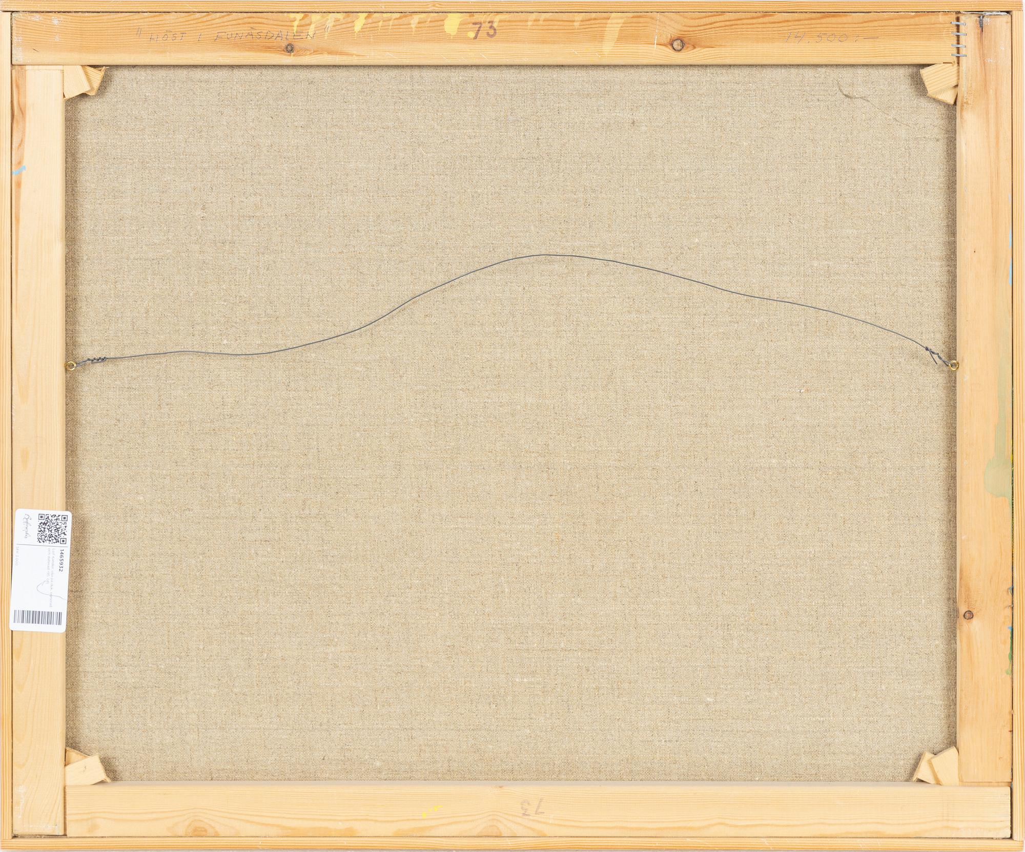 Leif Kander, olja på duk, signerad och daterad -95.