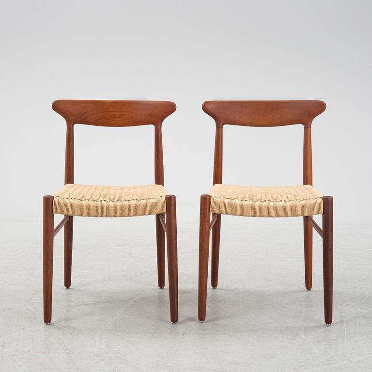 Stolar, ett par, Dyrlund, Danmark, 1960/70 tal.