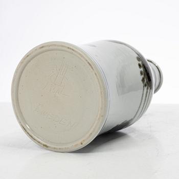 Lisa Larson, a stoneware vase, from the 'Karolin' series, Gustavsberg Studio, 1960s.