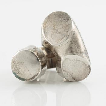 Jan-Christer Lundqvist, ring, sterlingsilver, Skövde 1975.
