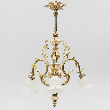 A ceiling lamp, early 20th century.