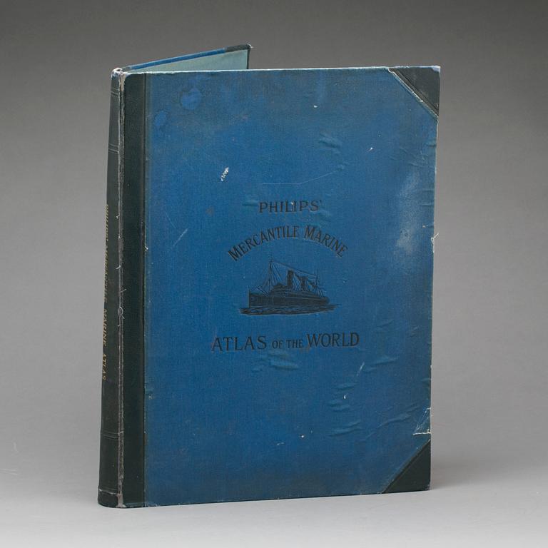 BOK. Philips "Mercantile Marine Atlas of the World". Seventh edition.