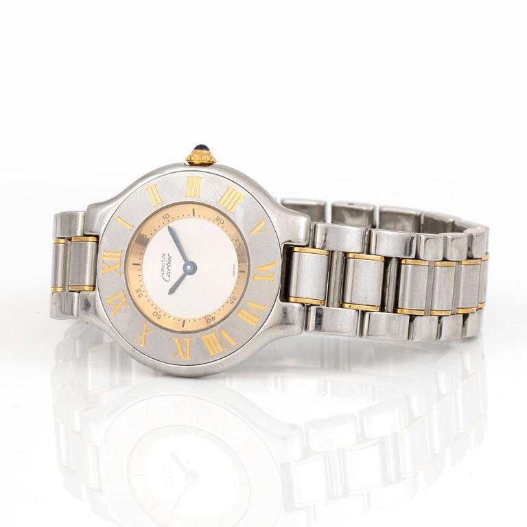 ARMBANDSUR, dam, 'Must de Cartier', Cartier, Schweiz.