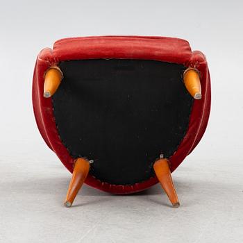 Kerstin Hörlin-Holmquist, an armchair, "Stora Eva" from the series "Paradiset", Triva, Nordiska Kompaniet, mid-20th century.