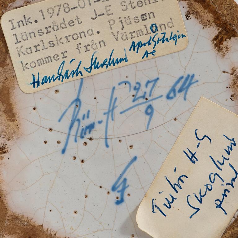 APOTEKSKRUS, fajans. Rörstrand, 1764.