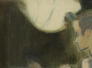 Helene Schjerfbeck, Music (Ingeborg on the Balcony).