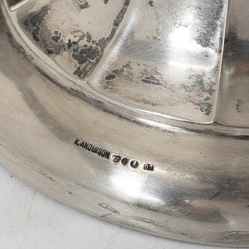A silver bowl, K.Andersson, Stockholm, Sweden, 1916.