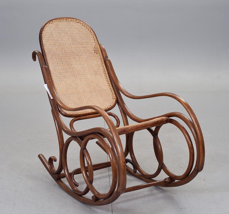 GUNGSTOL,Thonet, modell nr 4/14, omkring 1900.