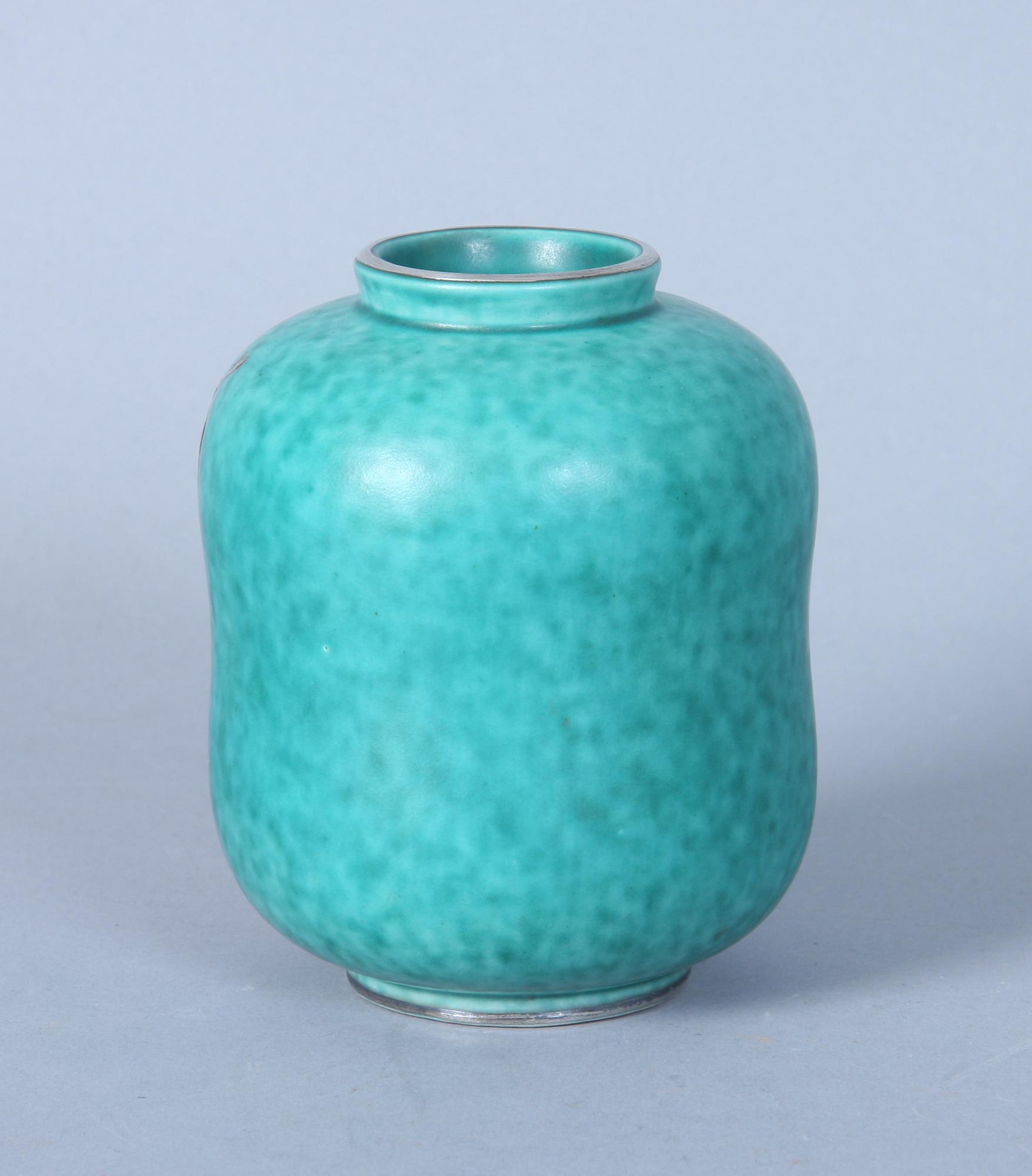 VAS, stengods, "Argenta", Wilhelm Kåge, Gustavsberg.