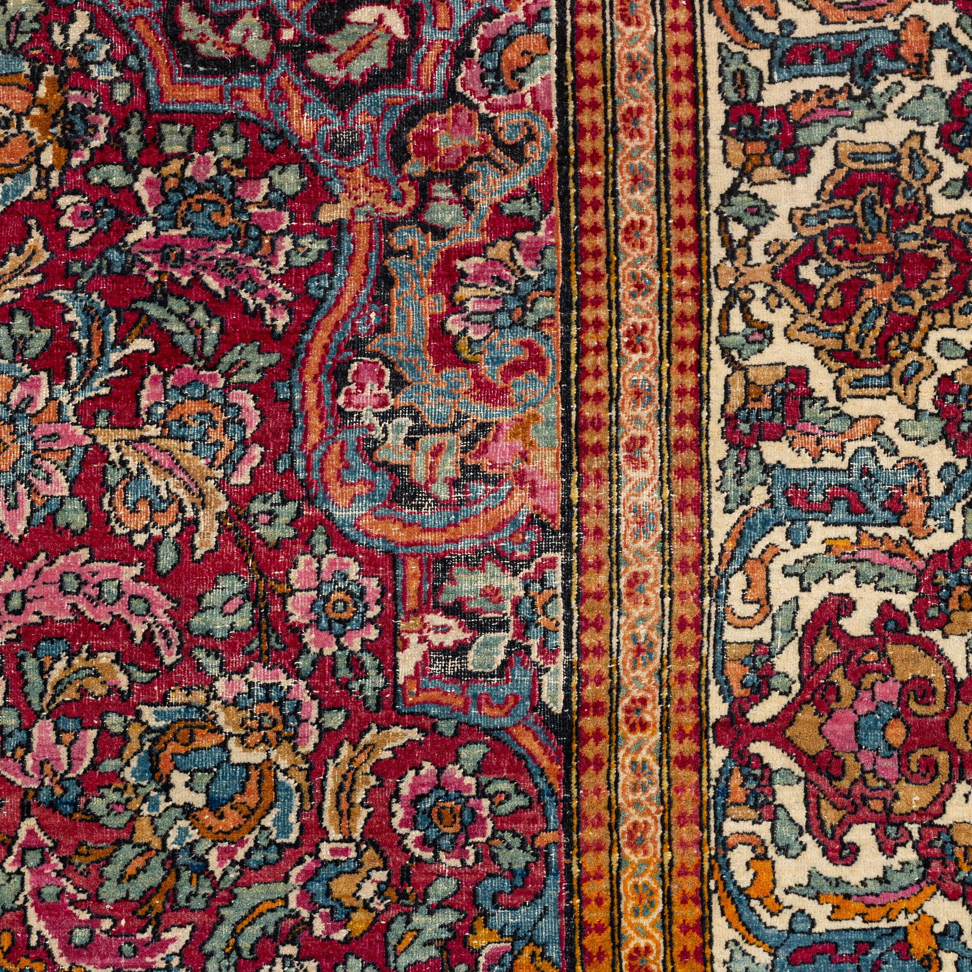 Matta, semiantik Mobarakeh-isfahan, ca 215 x 137 cm.