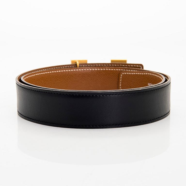 Hermès, skärp, "Constance", storlek 75, 1998.