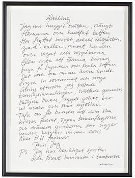 13. Jesper Waldersten, "Älskling" (Darling).