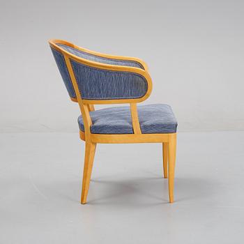 Carl Malmsten, a 'Lata Greven' easy chair, later part of the 20th Century.