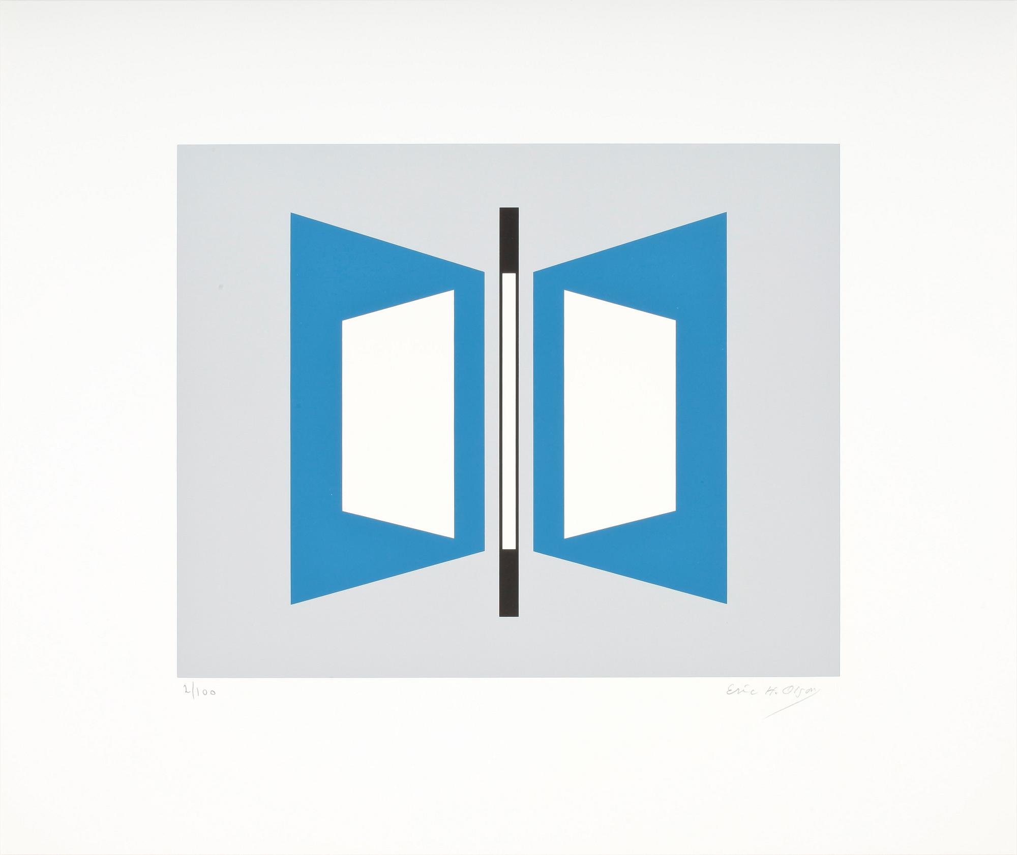 ERIC H OLSON, Serigrafier, 4 st, signerade.