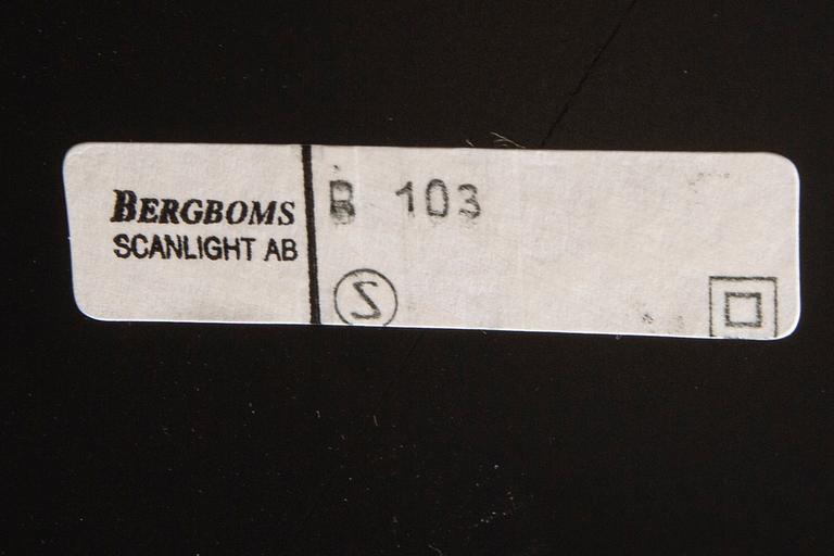 Table lamp, Bergboms, model 103, 1970s.